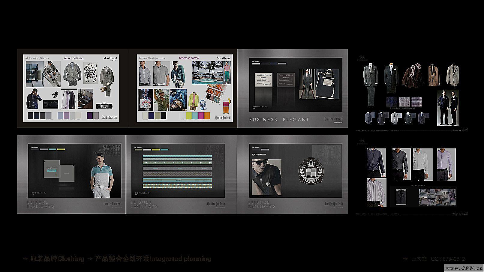 男裝品牌產品整合 企劃、開發與設計一體化實踐